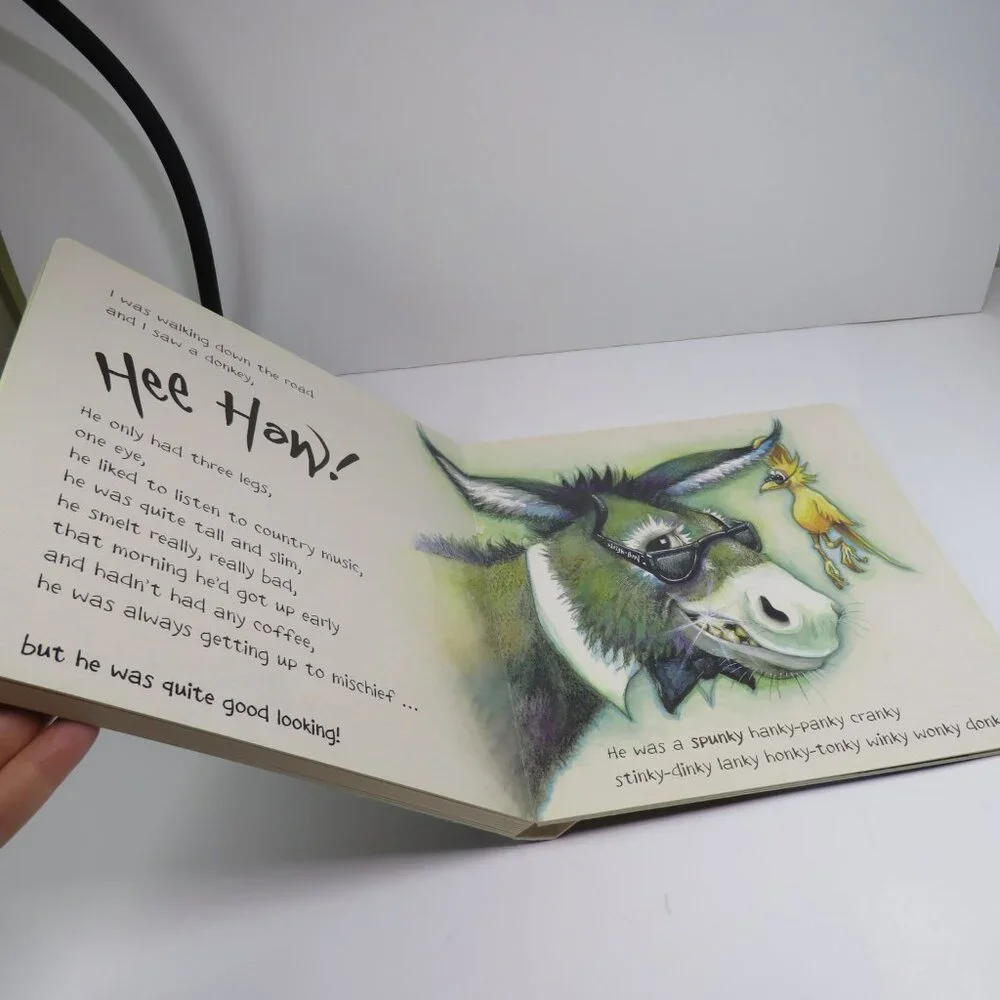 Wonky Donkey Scholastic Board Book 24pgs LARGE Disability Handicap